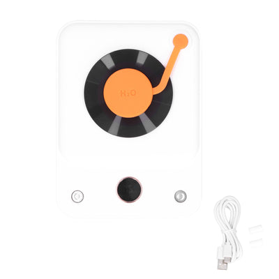 Cool Mist Humidifier Juke Box Double Spray Nozzle Humidifiers with Small Night Light for Home Leisure Bedroom Office