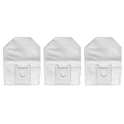 3Pcs Fiber Dust Bag Replacement Accessory Fit for ROIDMI EVE Plus Series Vacuum Cleaner
