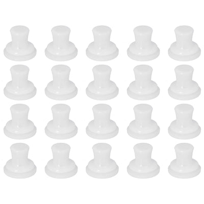 20PCS Pressure Cooker Inner Cover Accessory Universal Silicone Center Fixed Sealing Ring Plug Replacement