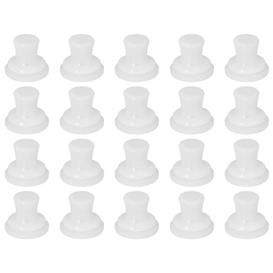 20PCS Pressure Cooker Inner Cover Accessory Universal Silicone Center Fixed Sealing Ring Plug Replacement