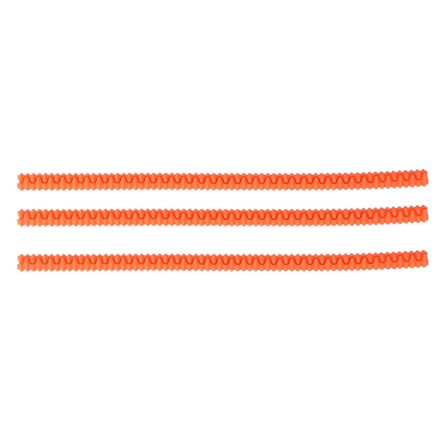 3Pcs Oven Shelf Cover Silicone Anti Scalding Oven Rack Protector for Microwave OvenOrange