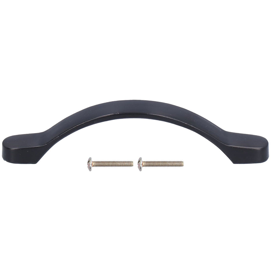 Black Zinc Alloy Handle American Cabinet Hardware Handle Drawer Handle Wardrobe Door Handle Bathroom Handle