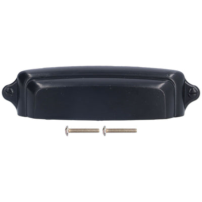 Black Cabinet Pulls Zinc Alloy Shell Handle Surface Oxidation Durable Not Rusty Environmental Protection Simple Design Drawer Handles for Cabinets Drawers