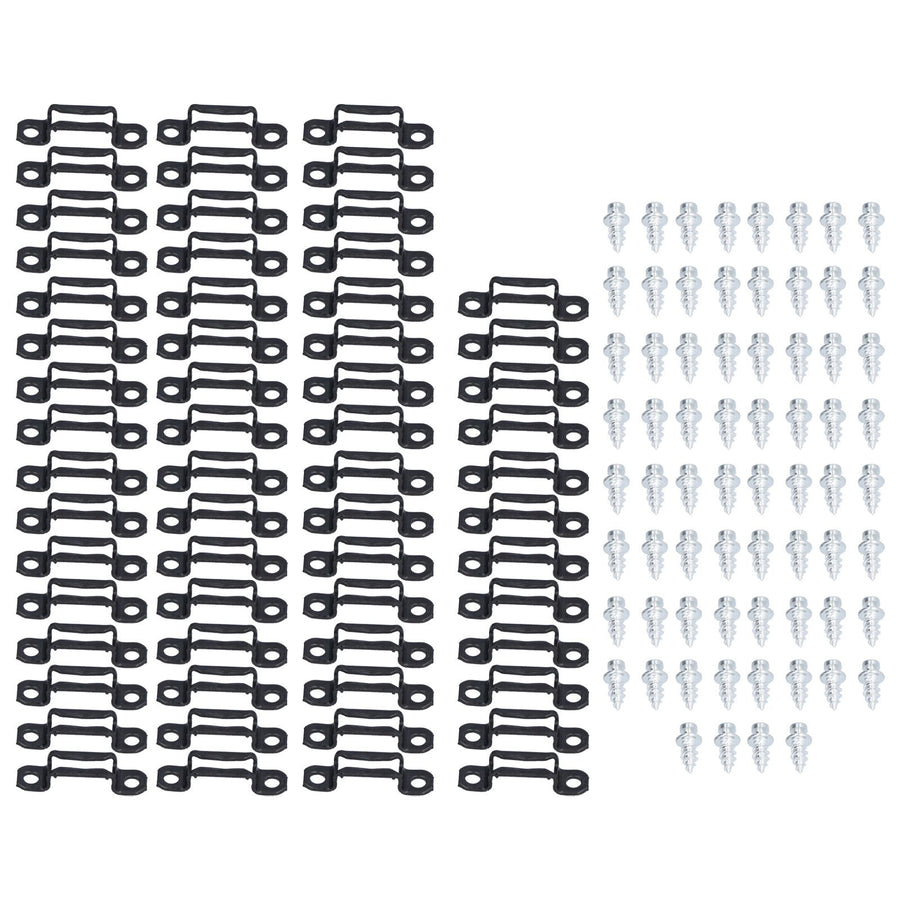60 Set 2in 1 Furniture Concealed Connector Slide Buckle Fastener for Cabinet Wardrobe Combination AccessoriesAll Pass