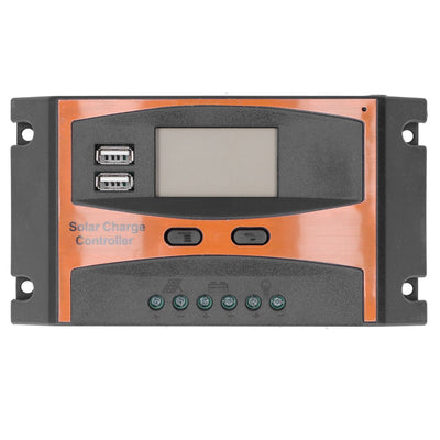 12V/24V Solar Charge Controller IP32 Waterproof High Efficient PWM Solar Power Controller40A