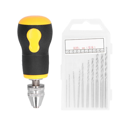 Mini Screwdriver Portable Anti Slip Hand Screwdriver Hand Twist Drill 0.5‑3.2mm Drilling Tool