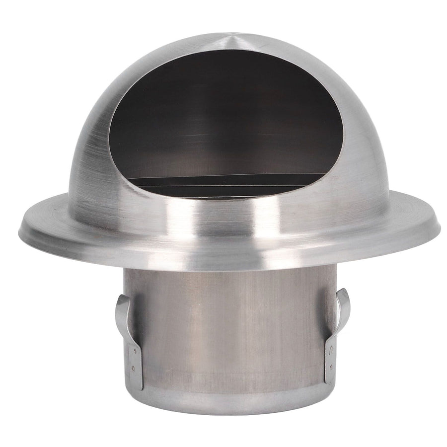 Stainless Steel Air Vent Stainless Steel Round Bull Nosed External Extractor for External Wall Exhaust 60
