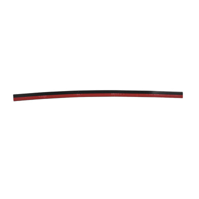 Door Sealing Tape Windproof Dustproof Soundproof Silicone Rubber Sealing Strip for Within 23mm Sealing GapsBlack