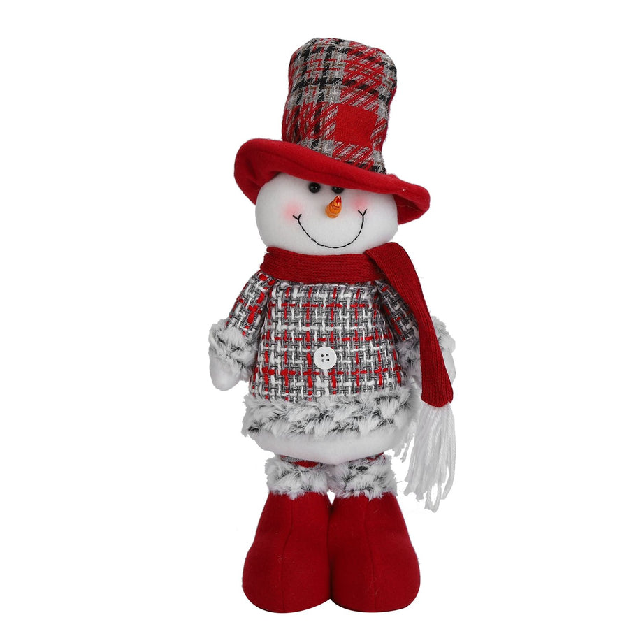 Retractable Christmas Innovative Doll Toy Home Decoration for Christmas BirthdaySnowman