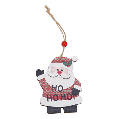 DIY Christmas Ornament Wooden Christmas Tree Decoration for Spring Festival HomeElder