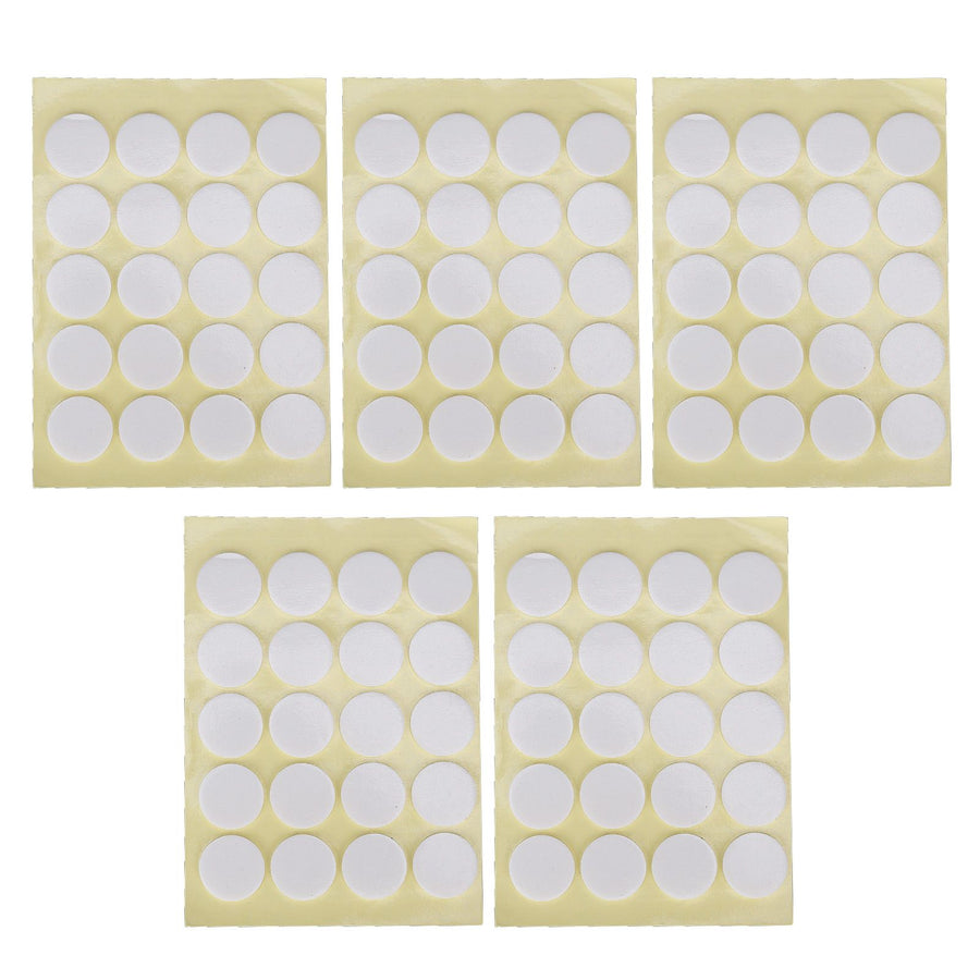 200Pcs Candle Wick Stickers Heat Resistant Double Sided Tape Sticker for Candle MakingYellow Bottom