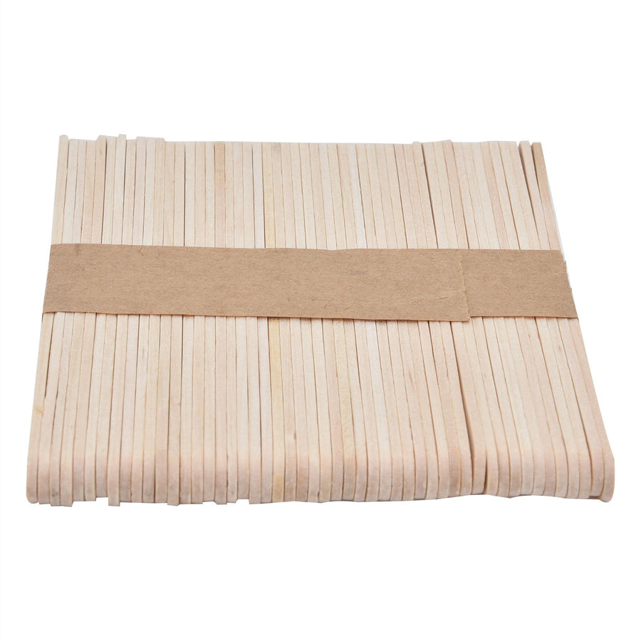 50Pcs Candle Wick Holder Birch Easy Use Reusable Wooden Wax Core Holder for Making Candles114x10mm Single Hole