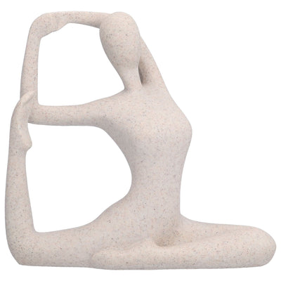 Yoga Pose Statue Nordic Sandstone Resin Yoga Pose Figurines Collectible Decoration Gifts for Home Office DecorBL562