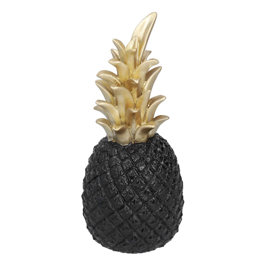 Resin Artificial Pineapple Decoration Household Decorative Pineapple Nordic Home Desk Decor DecorationBlack Gold, Medium