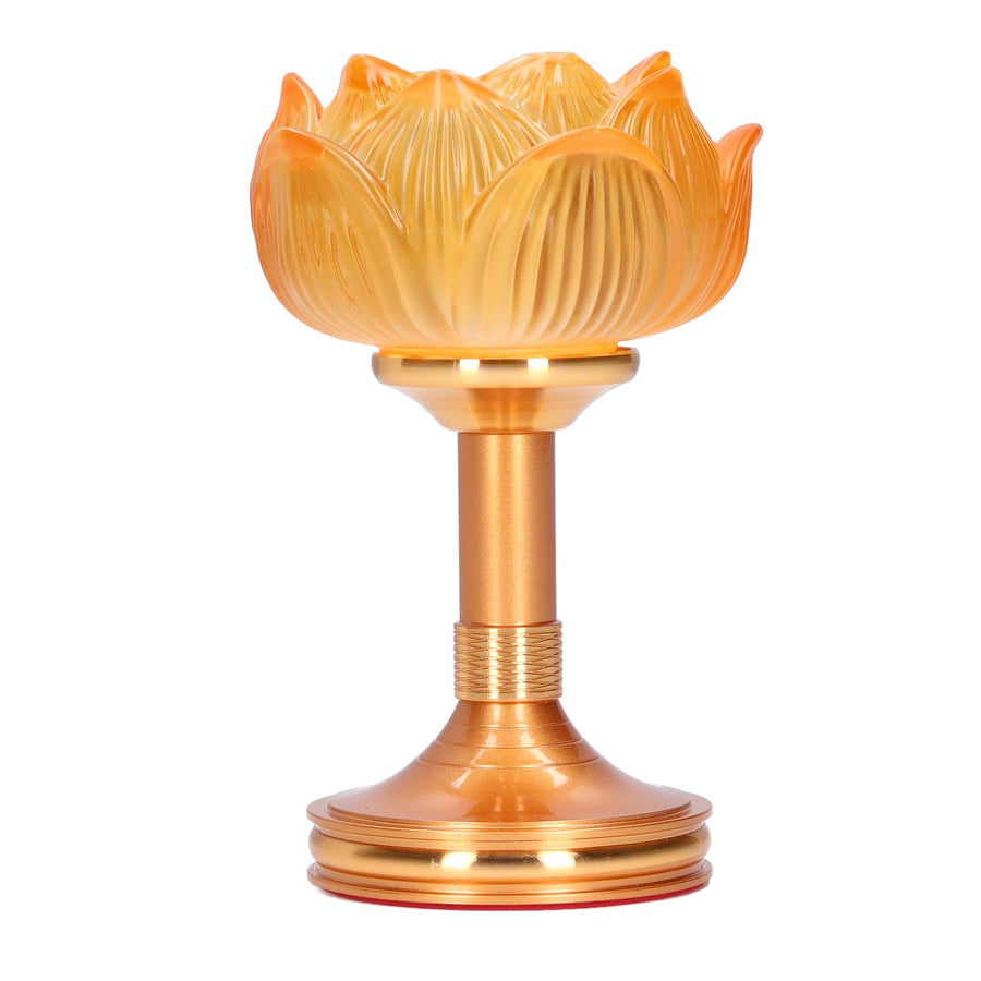 Buddhist Lotus Light Good Stability Elegant Fashion Exquisitely Made Buddhist Lamp for Kitchen Living Room