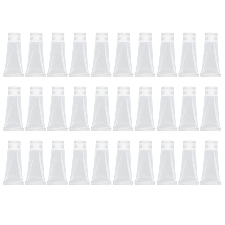 30pcs Empty Cosmetic Bottle Portable Lightweight Lotion Shampoo Squeeze Bottle for Travel