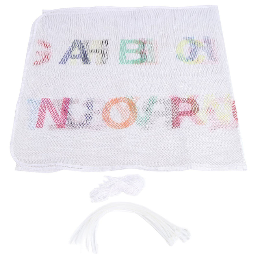 3 Meter Cute Pattern Stair Fence Thickened Baby Safety Net Mesh for Balcony Home IndoorLetter Type