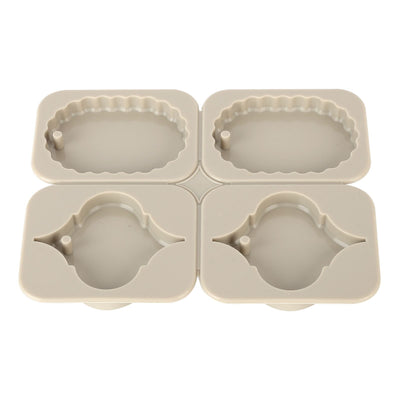 DIY Silicone Mold Reusable Car Pendant Decorative Wax Mold for Home Kitchen Handcraft ShopPeach Heart