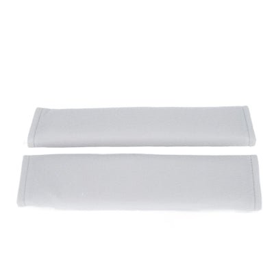2PCS Seatbelt Pad Car Safety Belt Pad Shoulder Pad Soft Comfortable Belt Strap for Adult ChildrenGrey