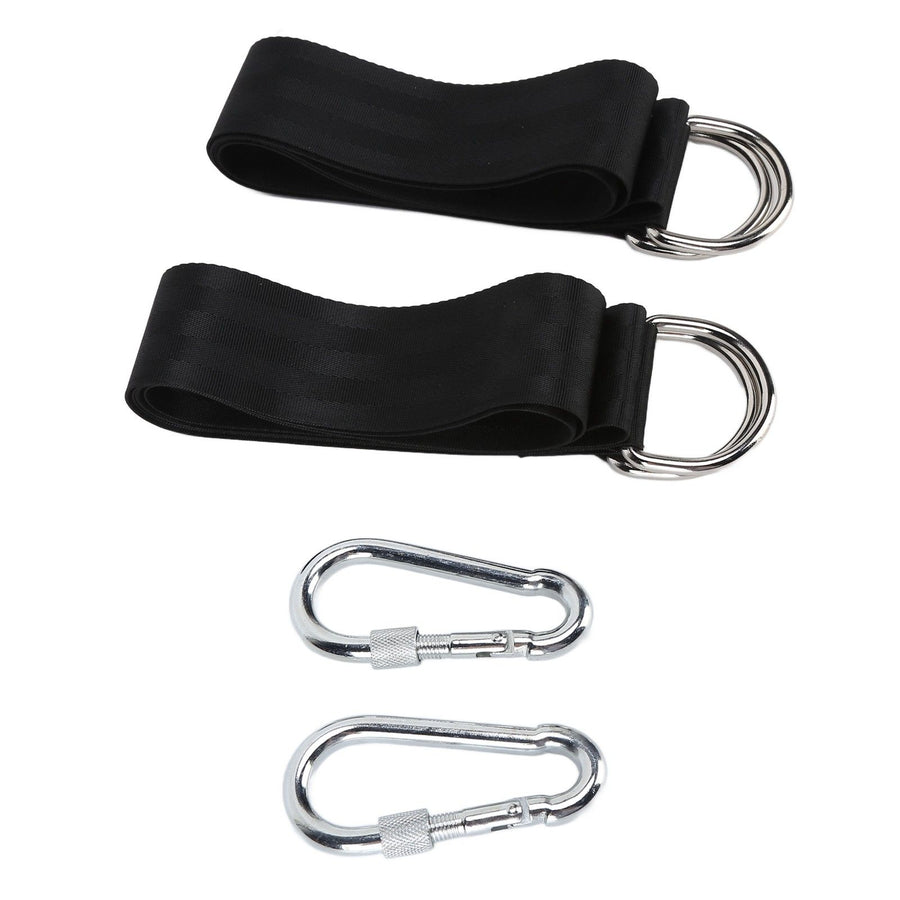 Tree Swing Strap Multifunctional Durable High Strength Polyester Hanging Swing Strap for Outdoor Camping(2 Straps2 Buckles )