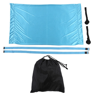 Yoga Hammock Handstand Split Leg Stretchable Training Portable Elastic Aerial Hammock for HomeSky Blue