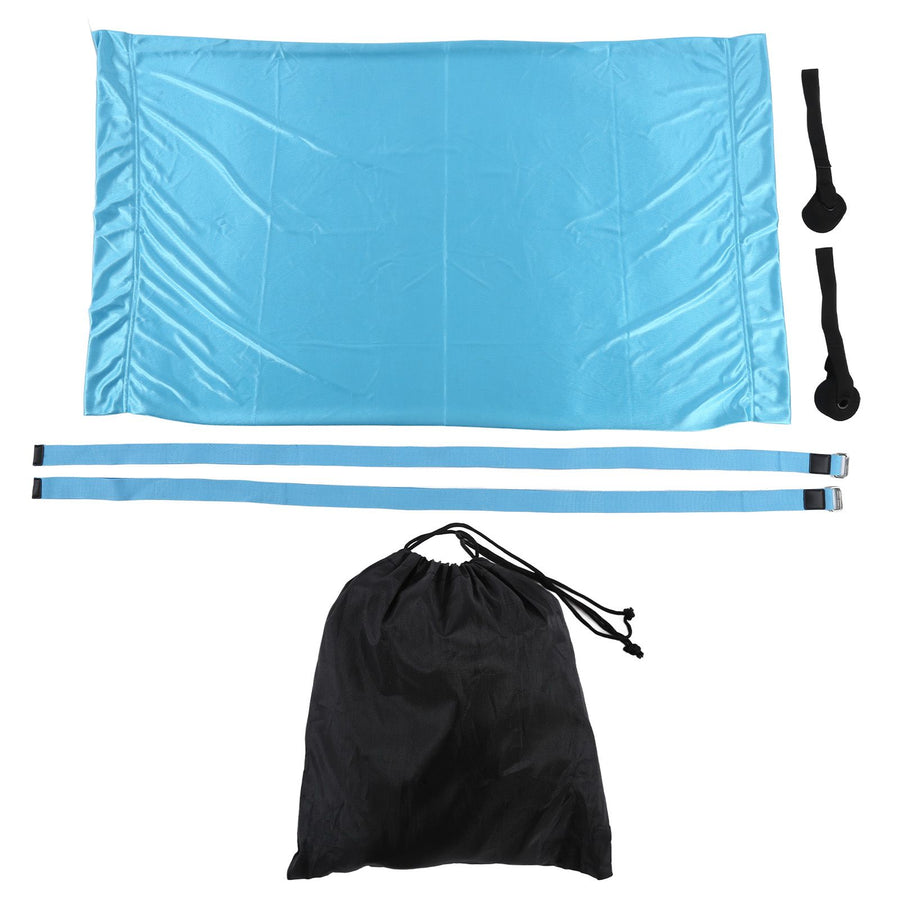 Yoga Hammock Handstand Split Leg Stretchable Training Portable Elastic Aerial Hammock for HomeSky Blue