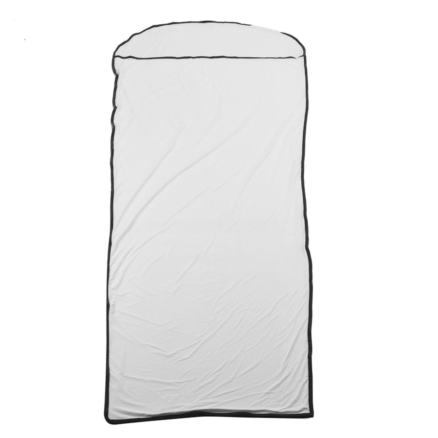Sleeping Bag Liner Ultralight Multifunctional Elastic Sleeping Sack Liner for Outdoor CampingWhite
