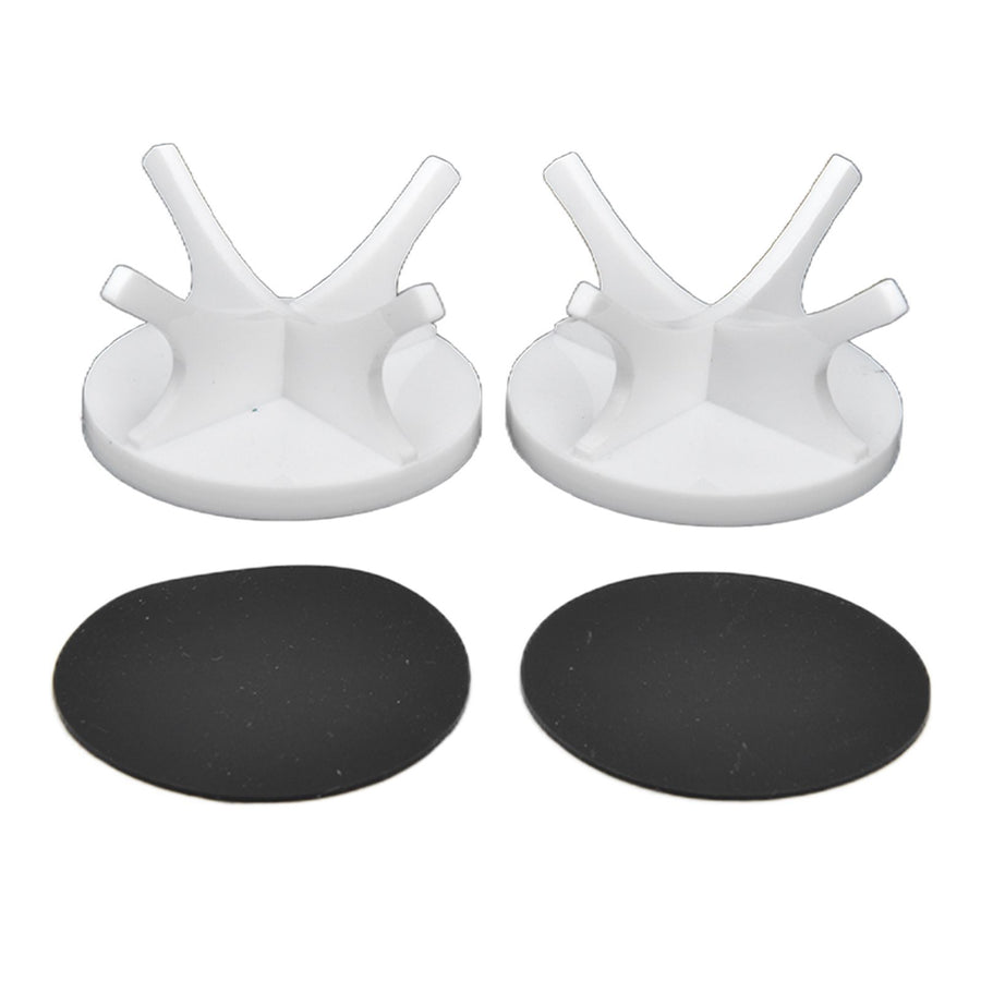 2Pcs Golf Ball Rack High Stability Strong Firmness Simple Baseball Display StandWhite 2 Pieces