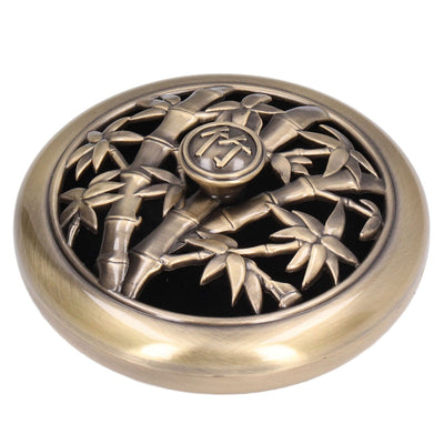Coil Incense Burner Tray Vintage Incense Bowl Holder Metal Alloy for Living Room Bedroom Office366