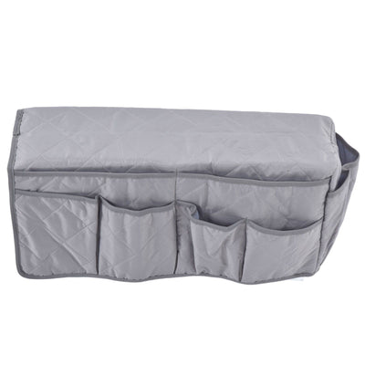 Couch Remote Holder Pocket Design Dustproof Waterproof Reasonable Layout Sofa Armrest OrganizersGrey