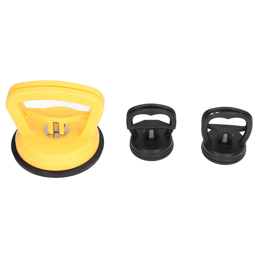 3pcs Glass Suction Cup Heavy Duty Ceramic Tile Moving Lifter with Handle for Cellphone Car Depression Repairing