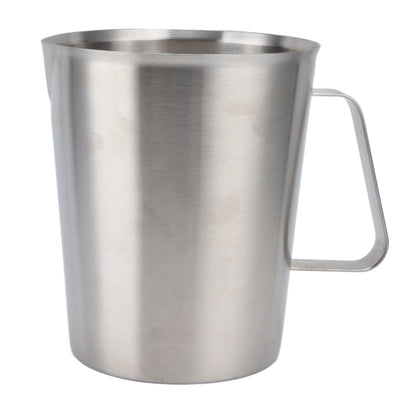 Measuring Cup 304 Stainless Steel CorrosionResistant Coffee Milk Frothing Cup with Scale for Home Coffee Shop(1500ML )