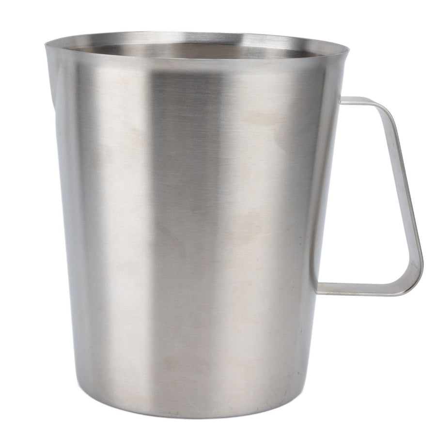 Measuring Cup 304 Stainless Steel CorrosionResistant Coffee Milk Frothing Cup with Scale for Home Coffee Shop(1500ML )