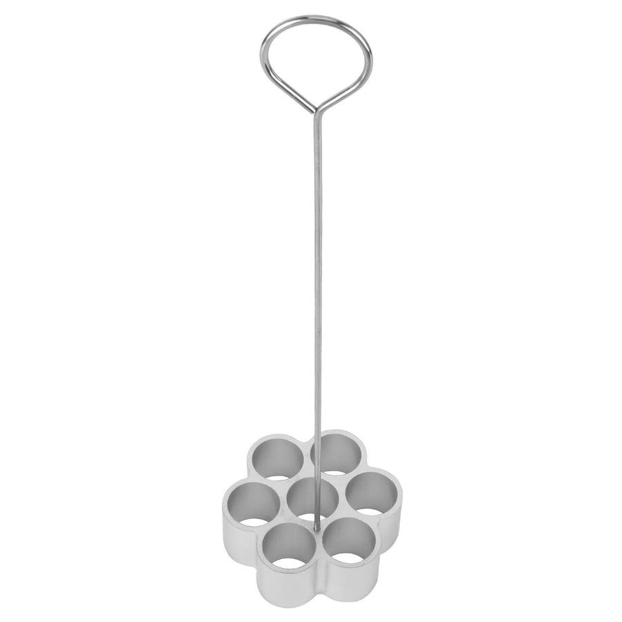 Aluminum Alloy DIY Baking Mold Dessert Beehive Shape Biscuits Donut Mold for Home Cake Shop7‑Hole Large