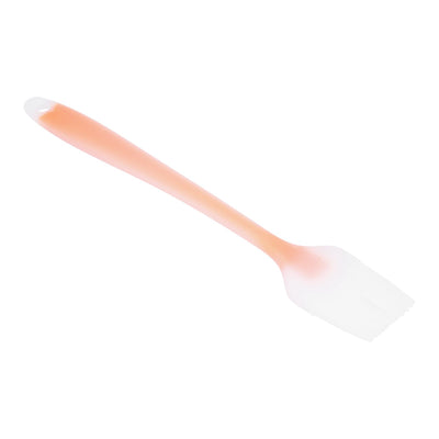 Oil Brush Heat Resistant Small Silicone Translucent Barbecue Cooking Seasoning BrushTransparent Orange