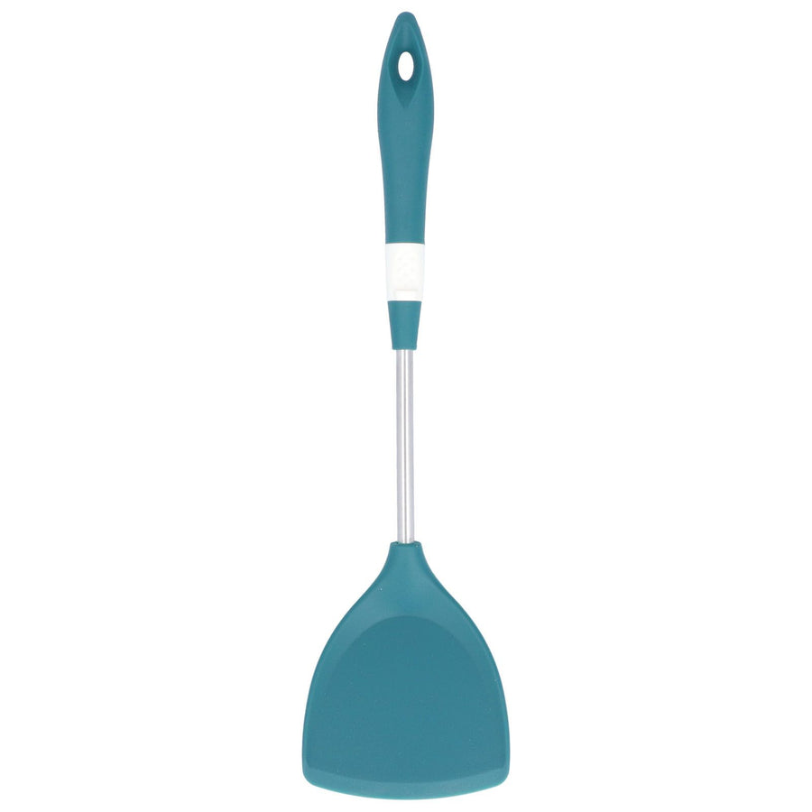 Silicone Cooking Utensils Silicone Stainless Steel Heat Insulation Anti Scalding Comfortable Grip Cooking UtensilsSpatula