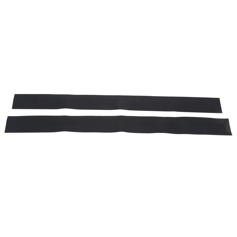 2Pcs 25in Black Stove Counter Cover Silicone Oil‑Proof Stain‑Proof Stove Gap Filler for Restaurant Kitchen