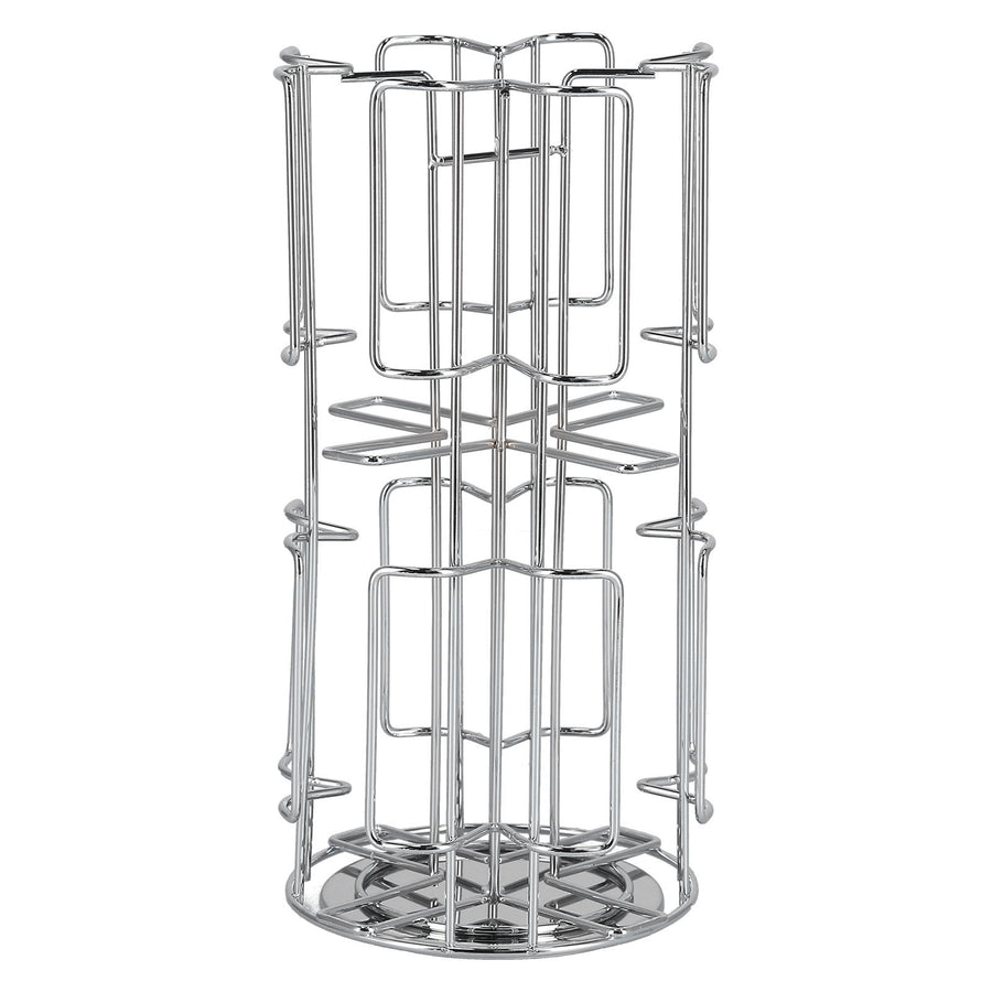 Household Coffee Capsule Holder Rotatable Storage Rack Shelf for 64Pcs Capsule Kitchen