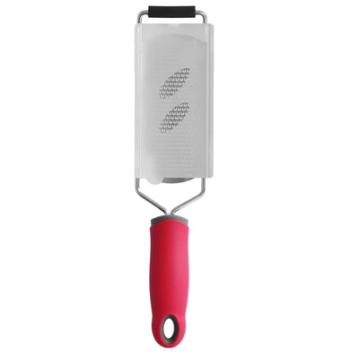 Stainless Steel Cheese Grater Multifucntional Lemon Chocolate Zester with Non Slip HandleFine Teeth