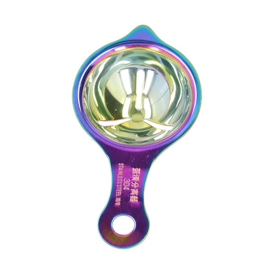Stainless Steel Egg Separator Divider Egg White Yolk Filter Baking Tools for Kitchen Use(Coloré )