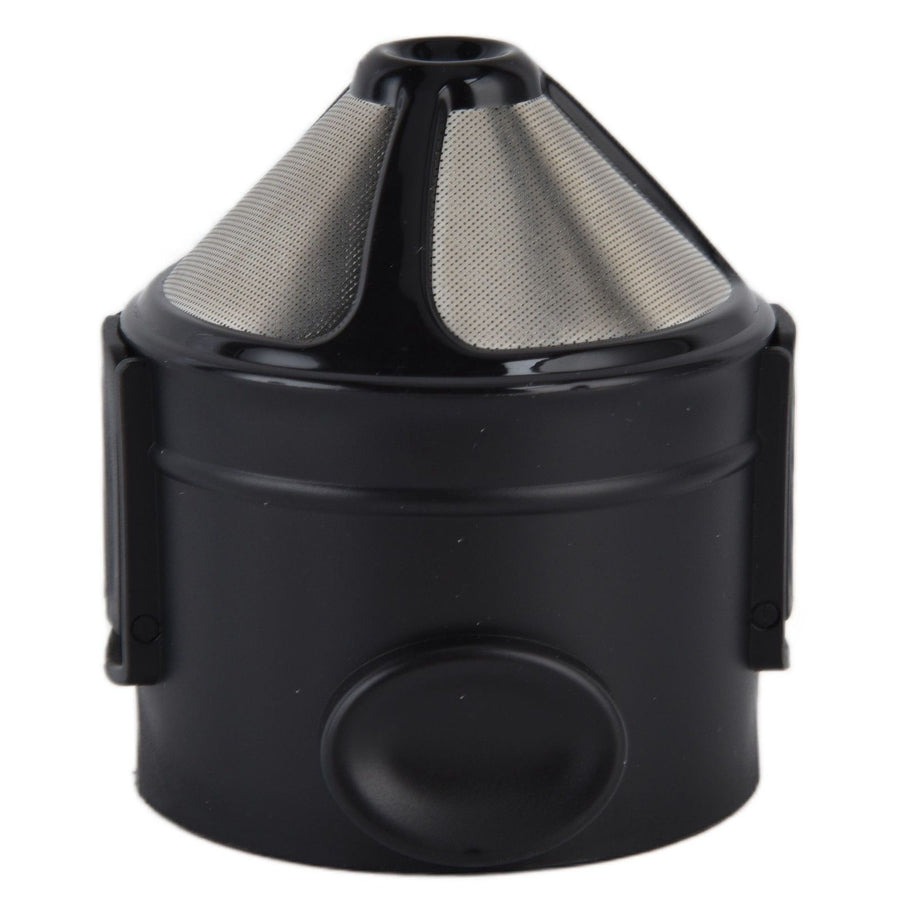 Pour Over Coffee Maker Portable Reusable Stainless Steel Coffee Filter with Double Mesh Liner