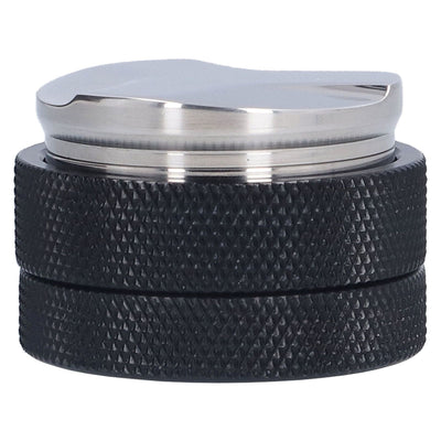 Black Coffee Tamper Stainless Steel Dual Head Coffee Distributor for Home Coffee Shop58MM
