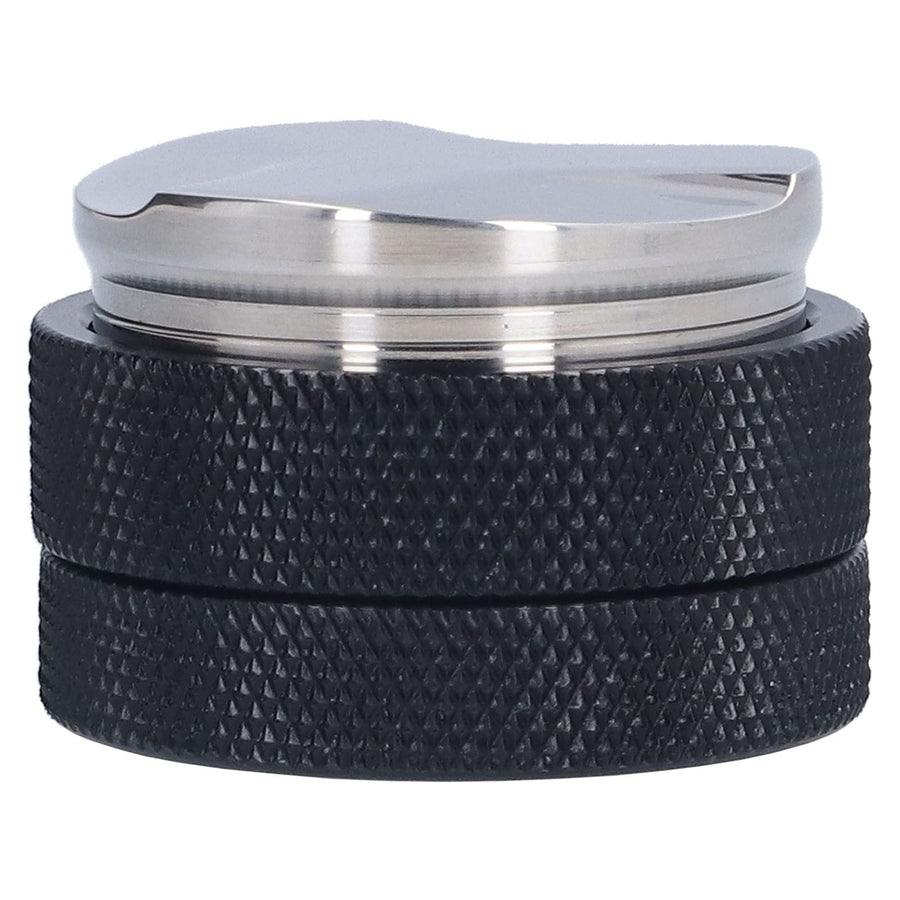 Black Coffee Tamper Stainless Steel Dual Head Coffee Distributor for Home Coffee Shop58MM