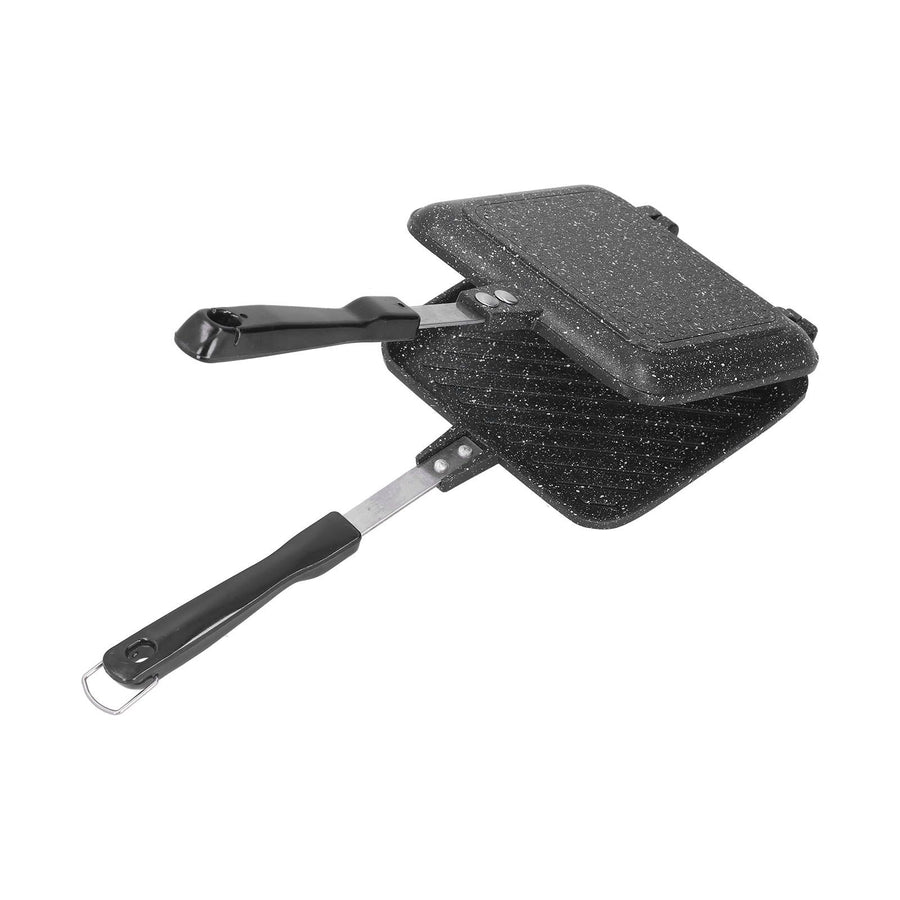 Sandwich Bread Pan Double Sided Frying Pan Non Stick Aluminum Breakfast Pancake Pan for Kitchen