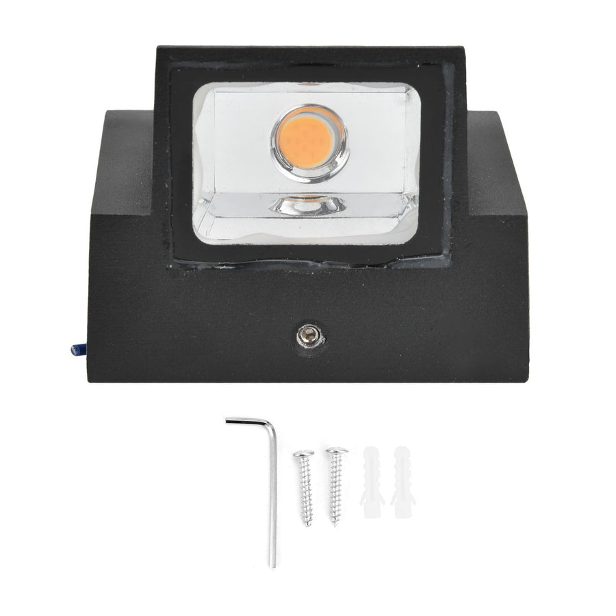 Outdoor Wall Light 5W COB Warm Light Source No Flicker IP65 Waterproof Lamp for Corridor Courtyard 85‑265V