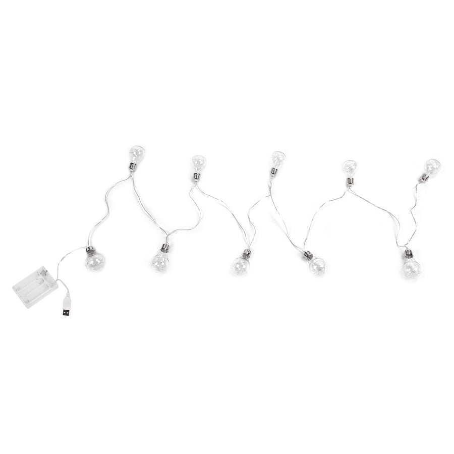 LED Light Strings Waterproof Copper Wire Lamp String E27 Bulb String Lights for Home Bedroom Decoration