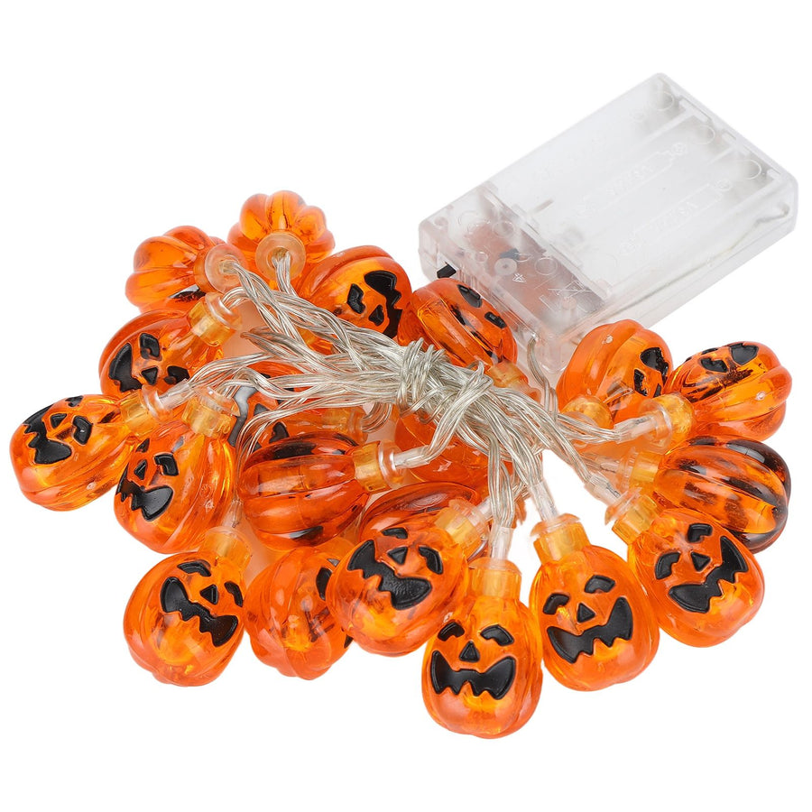 Halloween Pumpkin Lanterns String Battery Operated LED Pumpkin String Lights for Indoor Outdoor Halloween Decorations