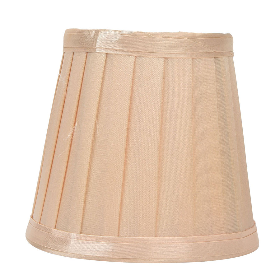 2Pcs Small Lamp Shades Wearproof Smooth Exquisite Lightweight Safe Convenient Table Lampshade0206 Gold