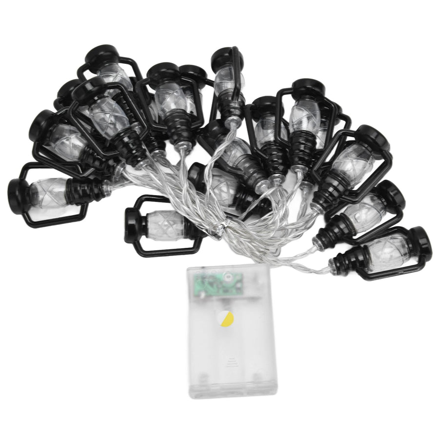 20LED String Light 9.8ft Warm Retro Halloween Kerosene String Light for Garden Home Festival Decoration
