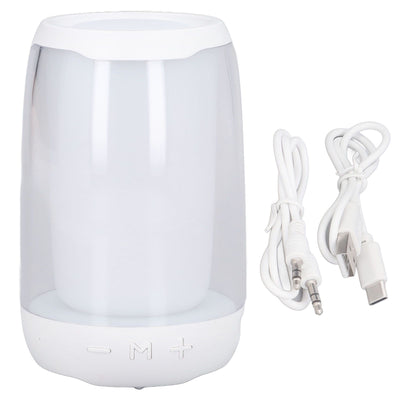 Wireless Speaker 10 Meters Transmission High Definition Stereo Sound Support FM Radio Mini LED Portable Speaker for Gift